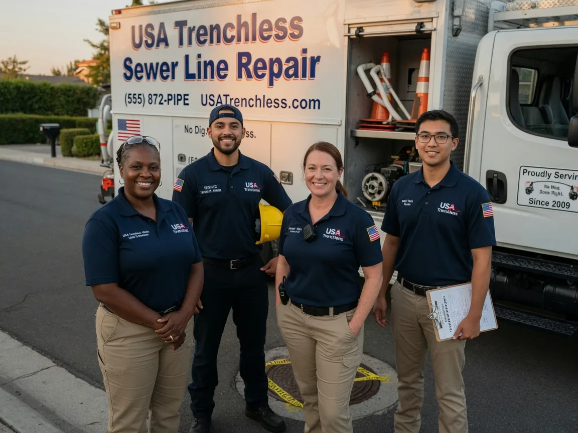 Sewer Line Repair company in Harwood, TX